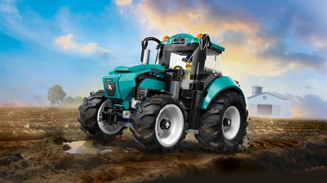 Конструктор LEGO City Трактор 204 Деталей (60498) - фото 1