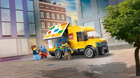 Конструктор LEGO City Фургон LEGO® 276 Деталей (60500) - фото 6