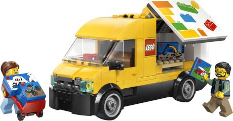 Конструктор LEGO City Фургон LEGO® 276 Деталей (60500) - фото 11