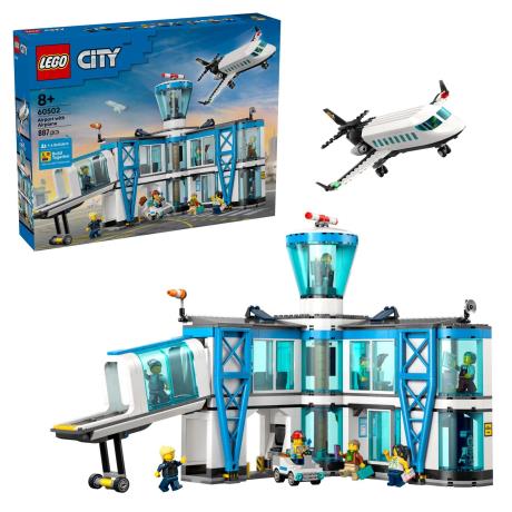 Конструктор LEGO City Аеропорт із літаком 887 Деталей ( 60502 ) - фото 0