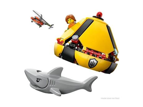 Конструктор LEGO City Гелікоптер берегової охорони 551 Деталь ( 60503 ) - фото 4