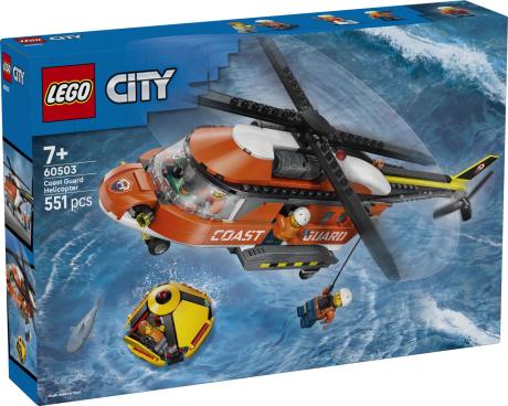 Конструктор LEGO City Вертолет береговой охраны 551 Деталь  ( 60503 ) - фото 7