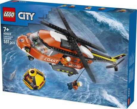 Конструктор LEGO City Вертолет береговой охраны 551 Деталь  ( 60503 ) - фото 7