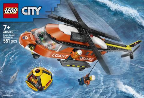 Конструктор LEGO City Вертолет береговой охраны 551 Деталь  ( 60503 ) - фото 7