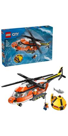 Конструктор LEGO City Вертолет береговой охраны 551 Деталь  ( 60503 ) - фото 7