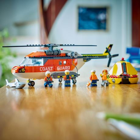 Конструктор LEGO City Вертолет береговой охраны 551 Деталь  ( 60503 ) - фото 7