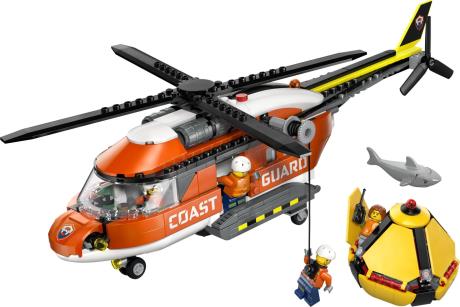 Конструктор LEGO City Вертолет береговой охраны 551 Деталь  ( 60503 ) - фото 7
