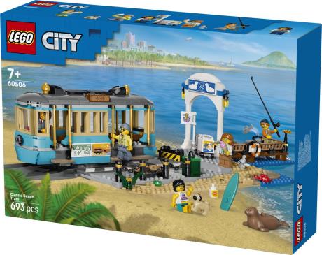 Конструктор LEGO® City Классический трамвай до пляжа — игрушечные поезда, 693 детали (60506) - фото 8