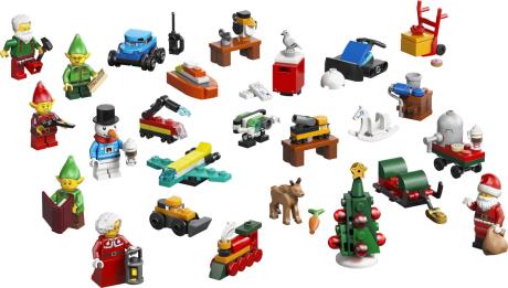 Конструктор LEGO® City Адвент календар 2026 Майстерня Санти Іграшка (60510) - фото 0