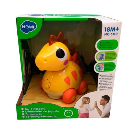 Інтерактивна іграшка Hola Toys Стегозавр (6110D) - фото 1