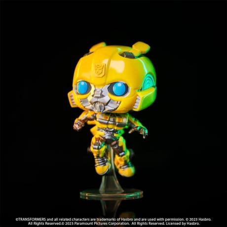 Фигурка Funko Pop! Трансформеры Бамблби в прыжке 10 см (63954) - фото 1