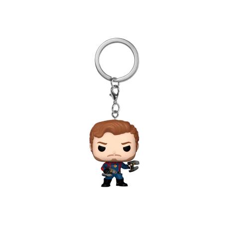 Фигурка-брелок Funko Pop! Стражи Галактики 3 Звездный Лорд 4 см (67500) - фото 1