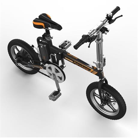 Электровелосипед AIRWHEEL R5T 214.6WH (черный) - фото 5
