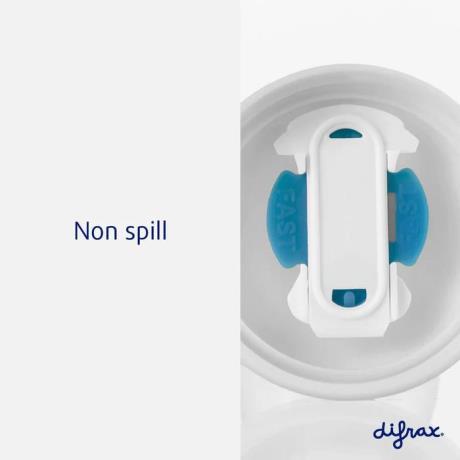 Чашка-непроливайка Difrax Non-Spill Sippy Cup Soft із силіконовим носиком 250 мл рожевий (704 Blossom) - фото 3