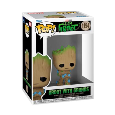 Фигурка Funko Pop! Я есть Грут Грут с Грундсами 10 см (70652) - фото 3