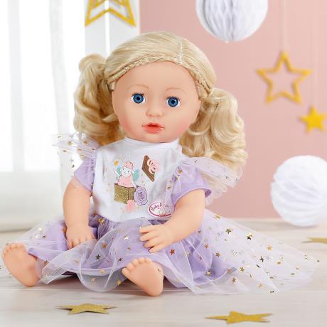 Одяг для ляльки Baby Annabell Сукня бузкова 43 см (710296) - фото 3