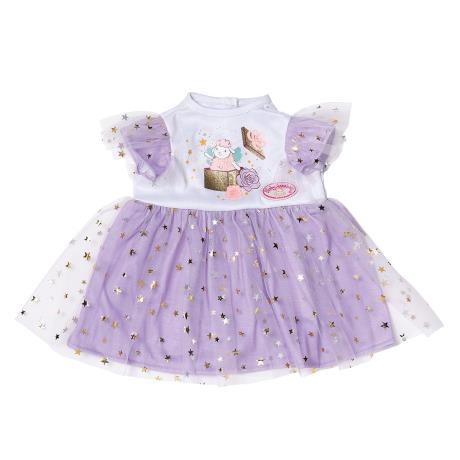 Одяг для ляльки Baby Annabell Сукня бузкова 43 см (710296) - фото 0