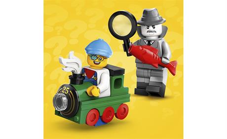 Фігурка-сюрприз для конструкторів LEGO Minifigures Міні S25 (71045) - фото 0