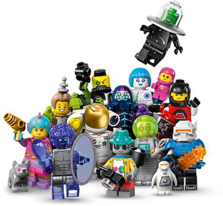 Фигурка-сюрприз для конструкторов LEGO Minifigures S26 Космос (71046) - фото 3