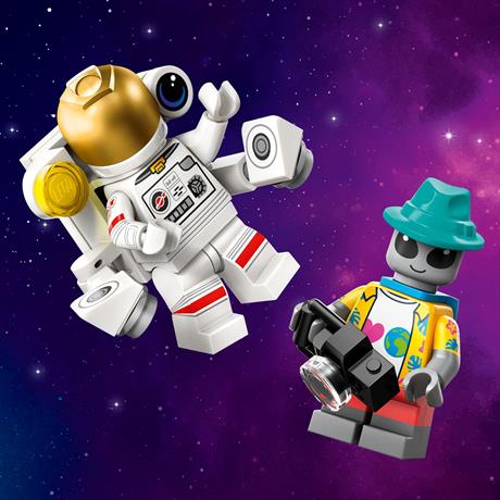 Фигурка-сюрприз для конструкторов LEGO Minifigures S26 Космос (71046) - фото 6