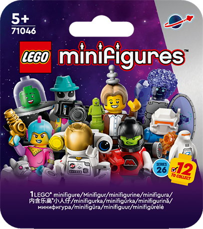 Фігурка-сюрприз для конструкторів LEGO Minifigures S26 Космос (71046) - фото 0