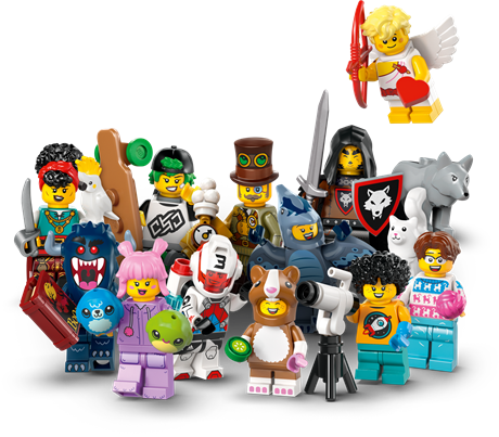 Фигурка-сюрприз для конструкторов LEGO Minifigures S27, 9 деталей (71048) - фото 4