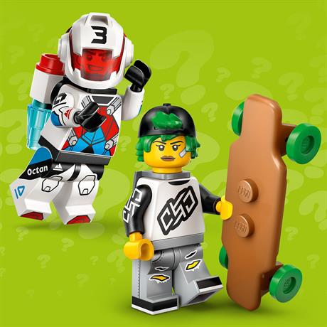 Фигурка-сюрприз для конструкторов LEGO Minifigures S27, 9 деталей (71048) - фото 7