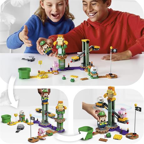 Конструктор LEGO Super Mario Стартовый набор Приключения вместе с Луиджи 280 деталей (71387) - фото 3