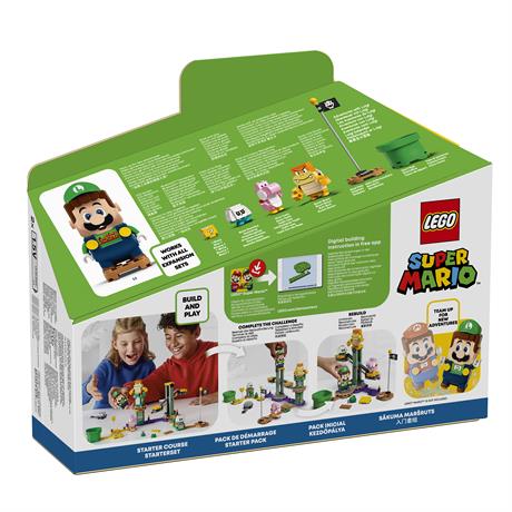Конструктор LEGO Super Mario Стартовый набор Приключения вместе с Луиджи 280 деталей (71387) - фото 9