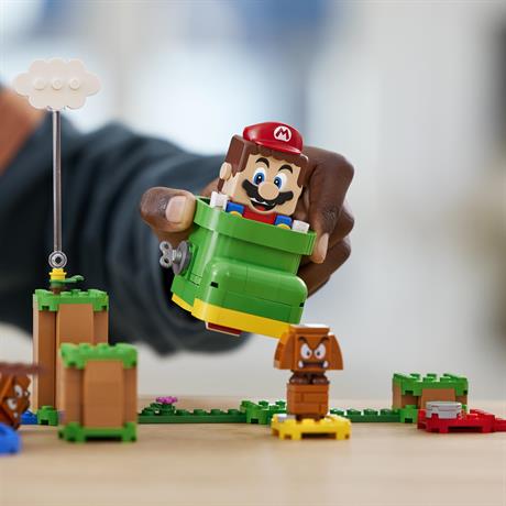 Конструктор LEGO Super Mario Ботинок Гумбы дополнительный набор 76 деталей (71404) - фото 4
