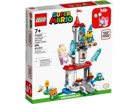 Конструктор LEGO Super Mario Костюм Піч-кішки та Крижана вежа додатковий набір 494 деталі (71407) - фото 0