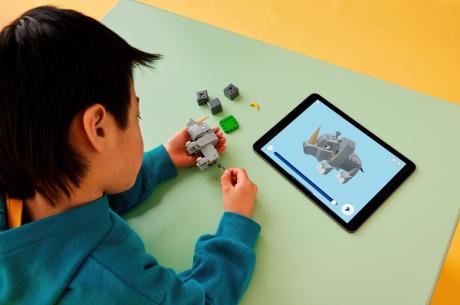 Конструктор LEGO Super Mario Носоріг Рамбі додатковий набір 106 деталей (71420) - фото 0