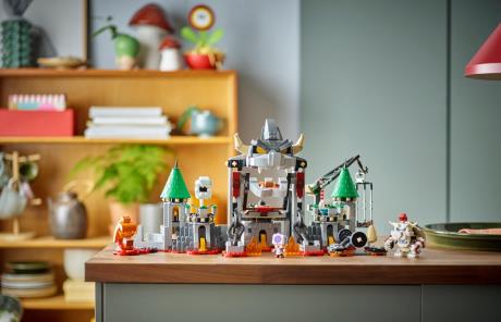 Конструктор LEGO Super Mario Битва у замку Драй Боузера додатковий набір 1321 деталей (71423) - фото 0