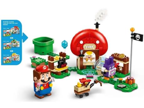 Конструктор LEGO Super Mario Наббіт у крамниці Тоада додатковий набір (71429) - фото 0
