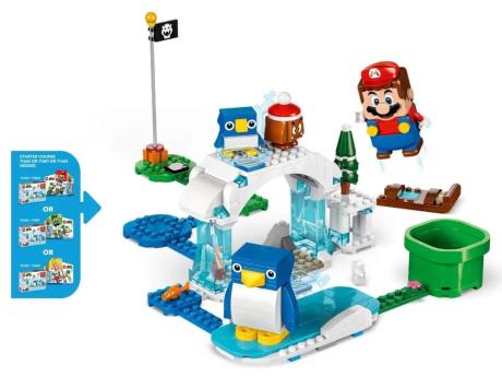 Конструктор LEGO Super Mario Снігова пригода родини пінгвінів, додатковий набір (71430) - фото 0