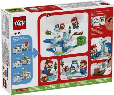Конструктор LEGO Super Mario Снігова пригода родини пінгвінів, додатковий набір (71430) - фото 0