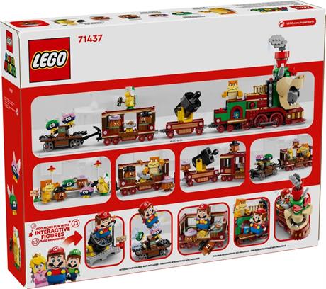 Конструктор LEGO Super Mario Швидкий потяг Боузера (71437) - фото 0
