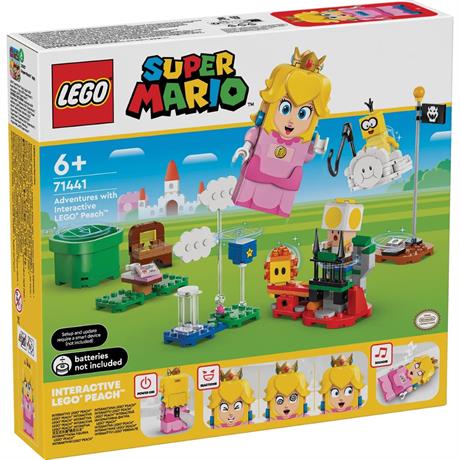 Конструктор LEGO Super Mario Пригоди з інтерактивною LEGO Піч 208 деталей (71441) - фото 0