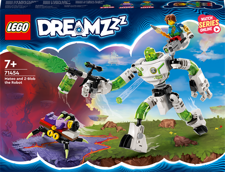Конструктор LEGO Dreamzzz Матео и робот Z-Blob 237 деталей (71454) - фото 2