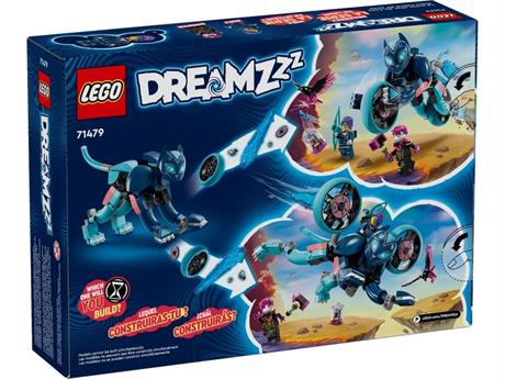Конструктор LEGO DREAMZzz Котячий мотоцикл Зоуі (71479) - фото 0