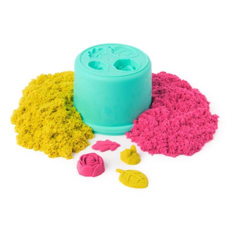 Набір кінетичного піску Kinetic Sand Казкові квіти з аксесуарами (71677) - фото 2