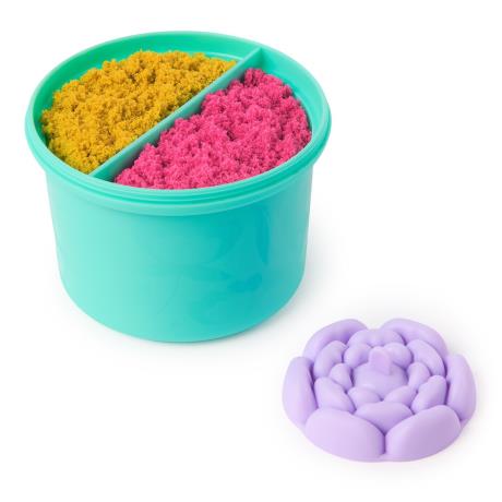 Набір кінетичного піску Kinetic Sand Казкові квіти з аксесуарами (71677) - фото 3