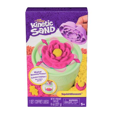Набір кінетичного піску Kinetic Sand Казкові квіти з аксесуарами (71677) - фото 0