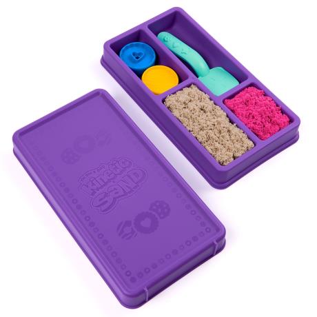Набор кинетического песка Kinetic Sand Цветное печенье с аксессуарами (71678) - фото 1