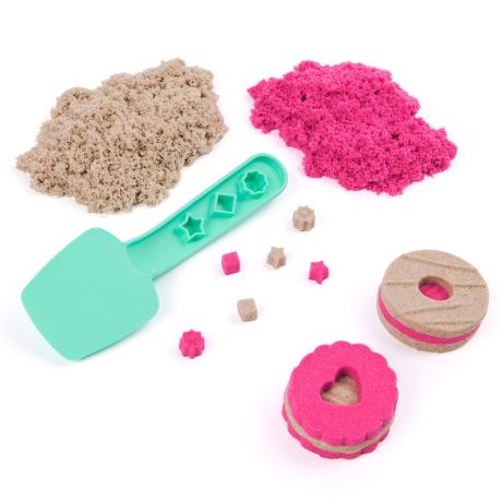 Набор кинетического песка Kinetic Sand Цветное печенье с аксессуарами (71678) - фото 3