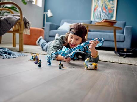 Конструктор LEGO NINJAGO Водяний дракон 737 деталей (71754) - фото 0