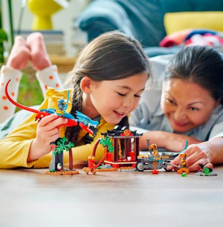 Конструктор LEGO NINJAGO Храм ніндзя-дракона 161 деталь (71759) - фото 0