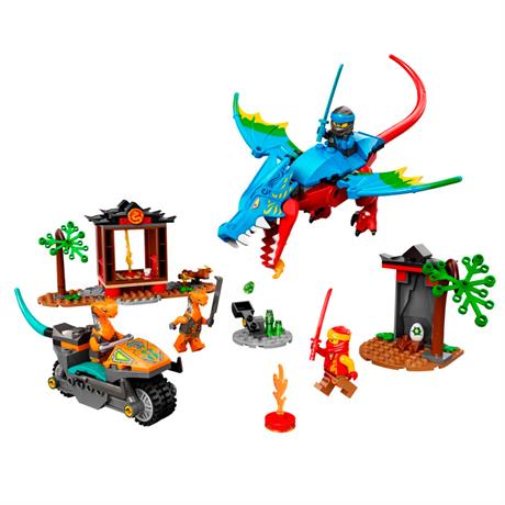 Конструктор LEGO NINJAGO Храм ніндзя-дракона 161 деталь (71759) - фото 1