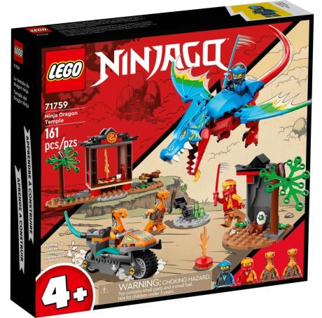 Конструктор LEGO NINJAGO Храм ніндзя-дракона 161 деталь (71759) - фото 0