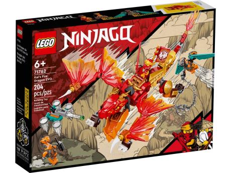 Конструктор LEGO NINJAGO Вогняний дракон Кая EVO 204 деталі (71762) - фото 0